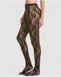 High Heel Jungle - Femme Lace Premium Tights 