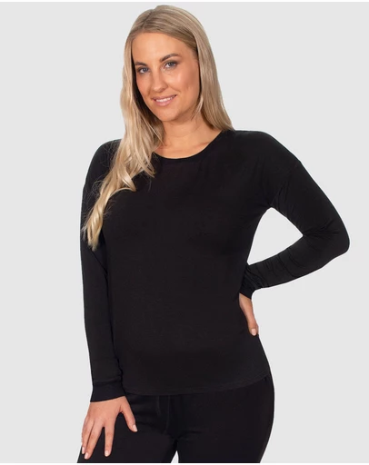 B Free Intimate Apparel - Bamboo Long Sleeve Pyjama Top