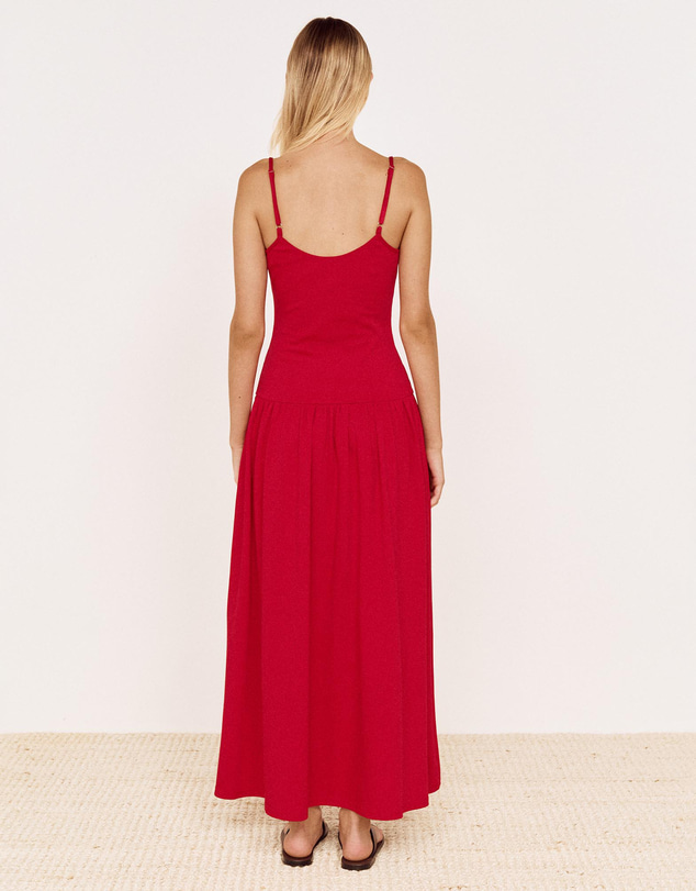MINKPINK - Delilah Midi Tie Front Dress