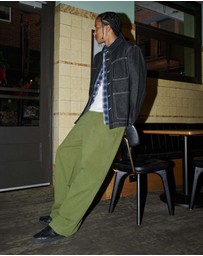 Black Noise White Rain - 3D Pants