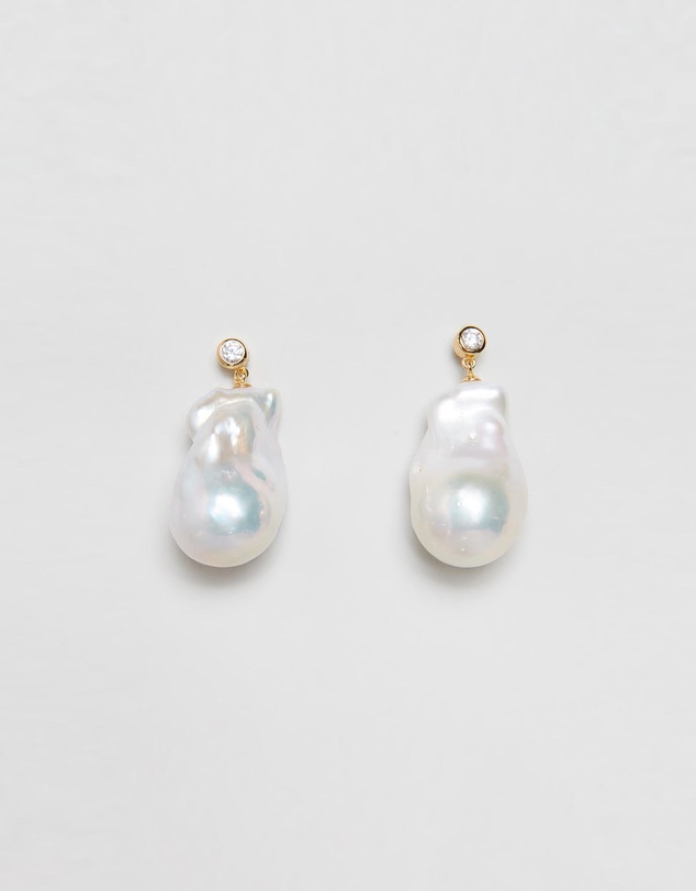 Carly Paiker - Ceto Baroque Pearl Earrings