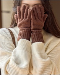 SILK MAGNOLIA - Cashmere Gloves