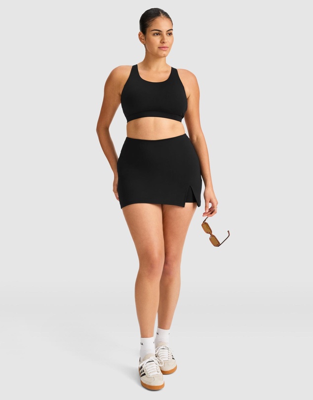 TALA - SkinLuxe Asymmetric Side Split Skorts