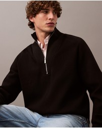 Calvin Klein - Tech Knit Quarter Zip Jumper