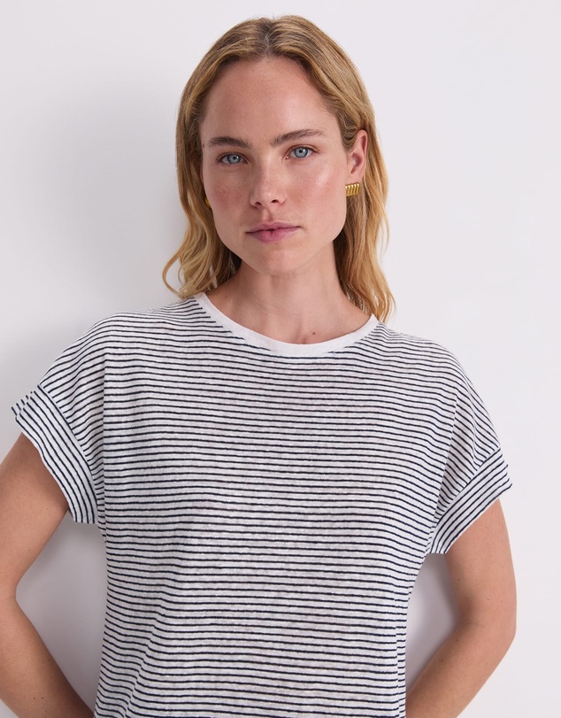 Sportscraft - Tonia Crew Neck Linen Tee