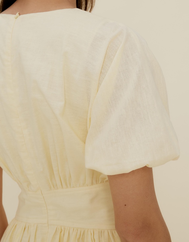 The Fated - Gallery Waisted Midi Dress