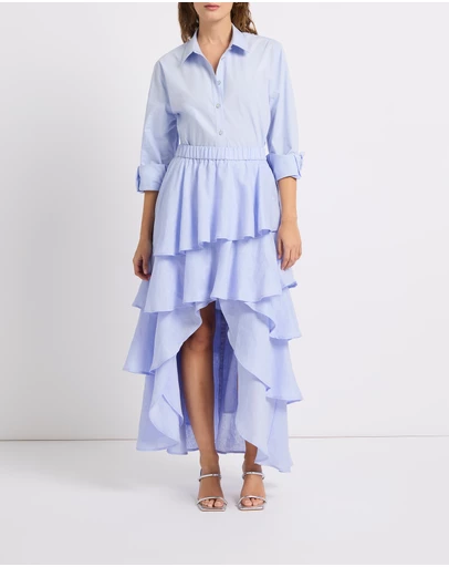 Marcs - Winslet Tiered Linen Skirt