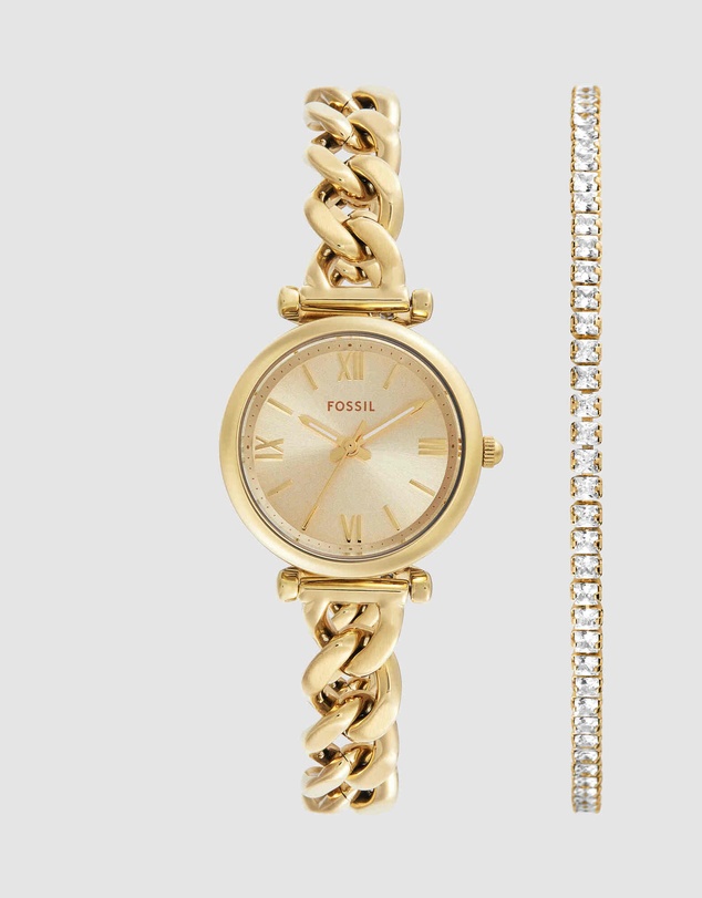 Fossil - Carlie Gold Tone Analogue Watch