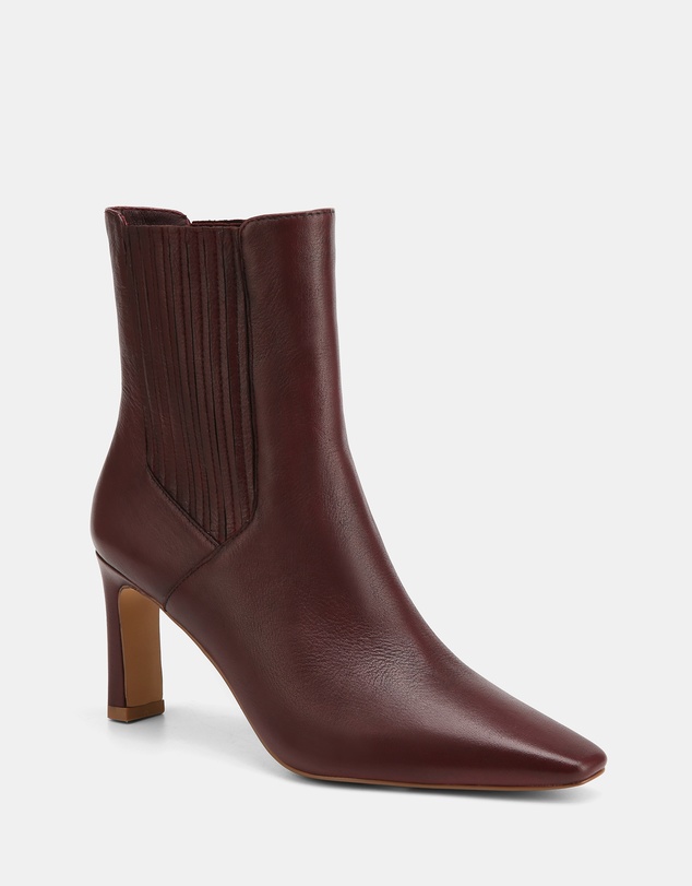 Wittner - Natalie Pebbled Leather Ankle Boots