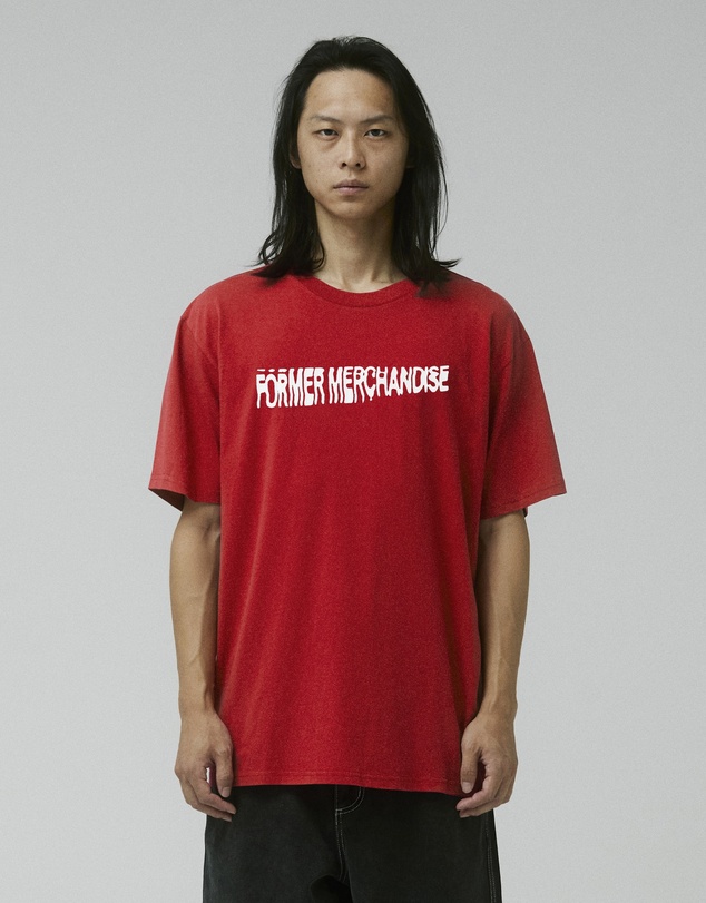 Former - Skewed T-shirt // Red
