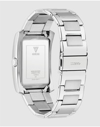GUESS - Guess Men's Silver Tone 33.7mm Analogue Watch