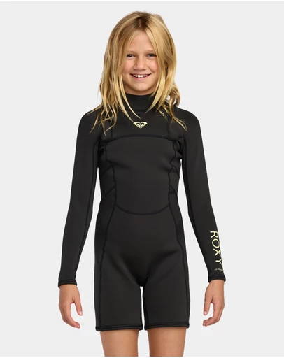 Roxy - Girls 8 to 16 2/2mm Prologue+ Long Sleeve Springsuit
