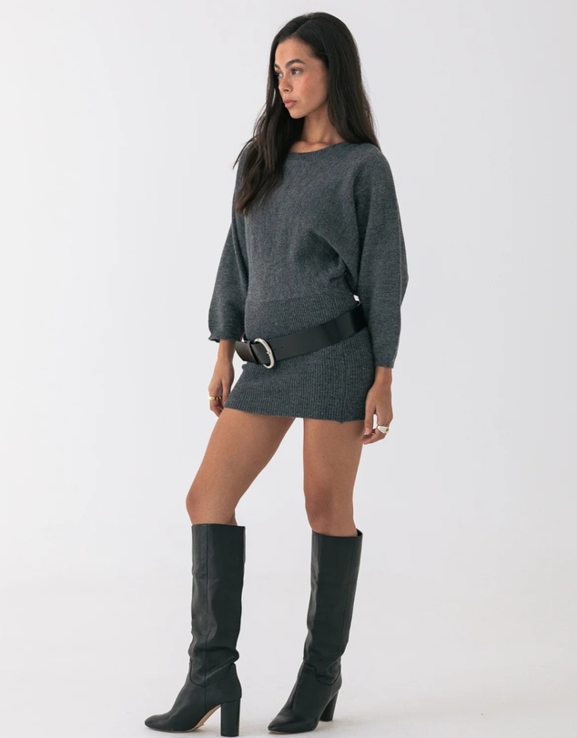 Style Addict - Knit Mini Dress