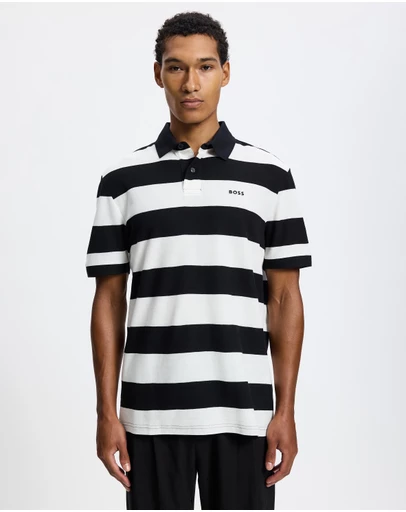 BOSS - Pales Stripe Polo