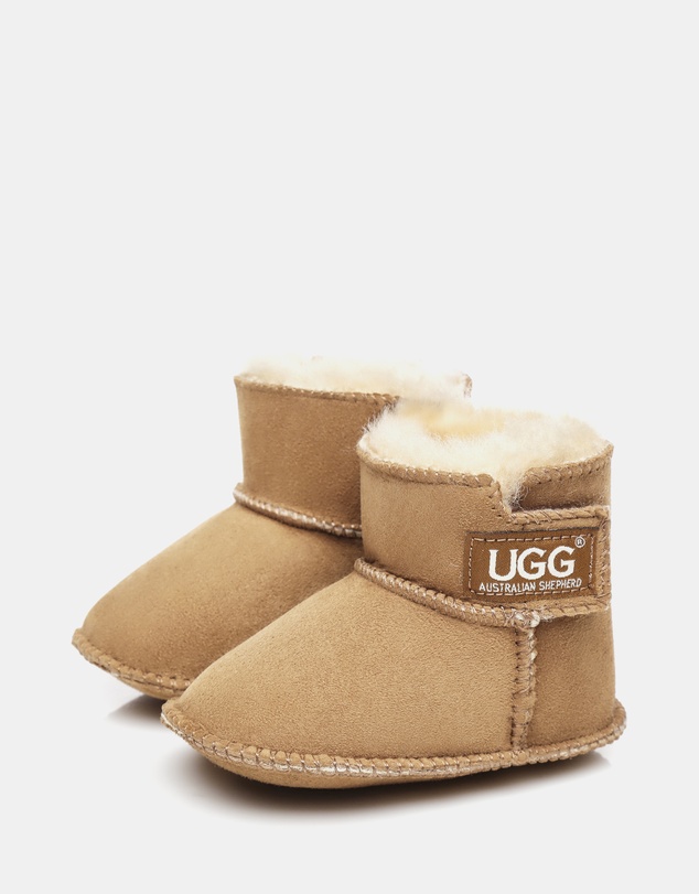 EVERAU - Australian Shepherd Ugg Baby Erin Sheepskin Upper UGG Boots