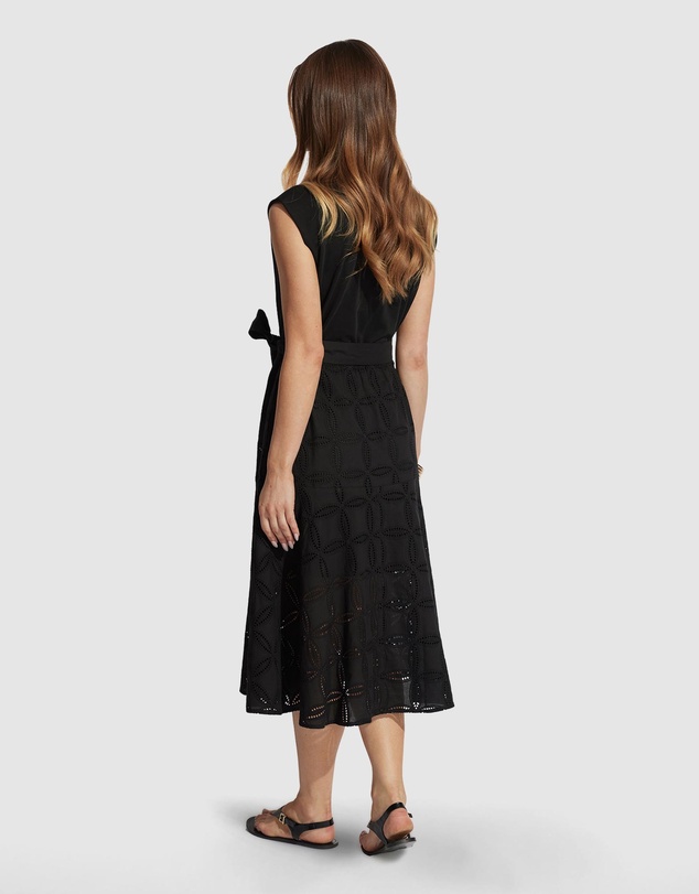 Decjuba - Eden Broderie Midi Dress