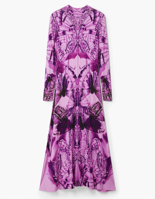 Desigual - Butterfly midi dress