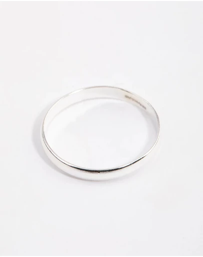Lovisa - Sterling Silver Plain Band Ring
