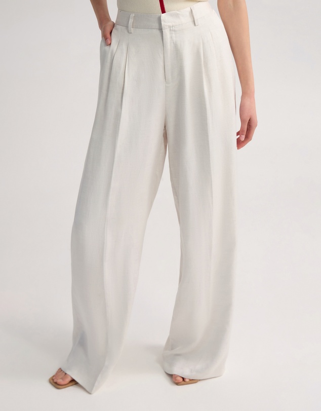Oxford - Cameron Pleat Front Pant