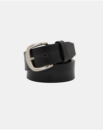 Buckle - Chad. Australian Made Full Grain Vintage Leather Belt. 38mm width.