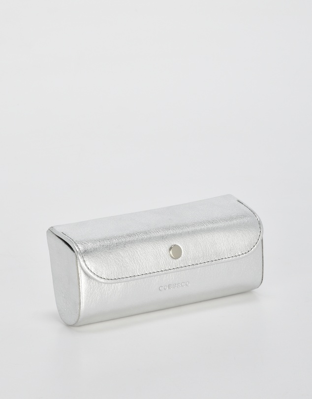 Cobb & Co - Idol Metallic Leather Glasses Case