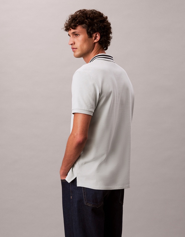Calvin Klein Jeans - Casual Pique Classic Tipped Polo Shirt