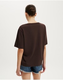 Cotton On - The Slub V Neck Tee