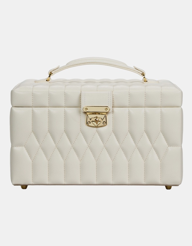 Wolf - WOLF Lauren Medium jewellery Box Ivory