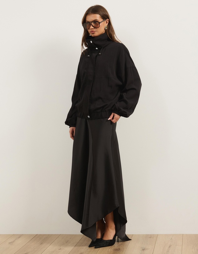 Atmos&Here - Elsie Lightweight Funnel Neck Track Jacket