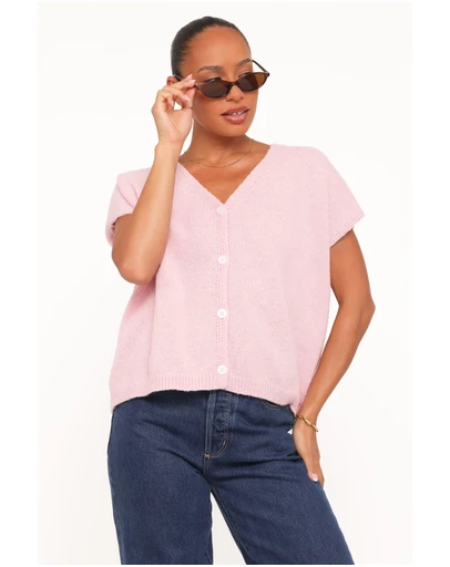 Petal & Pup - Mariana Knit Vest - Pink