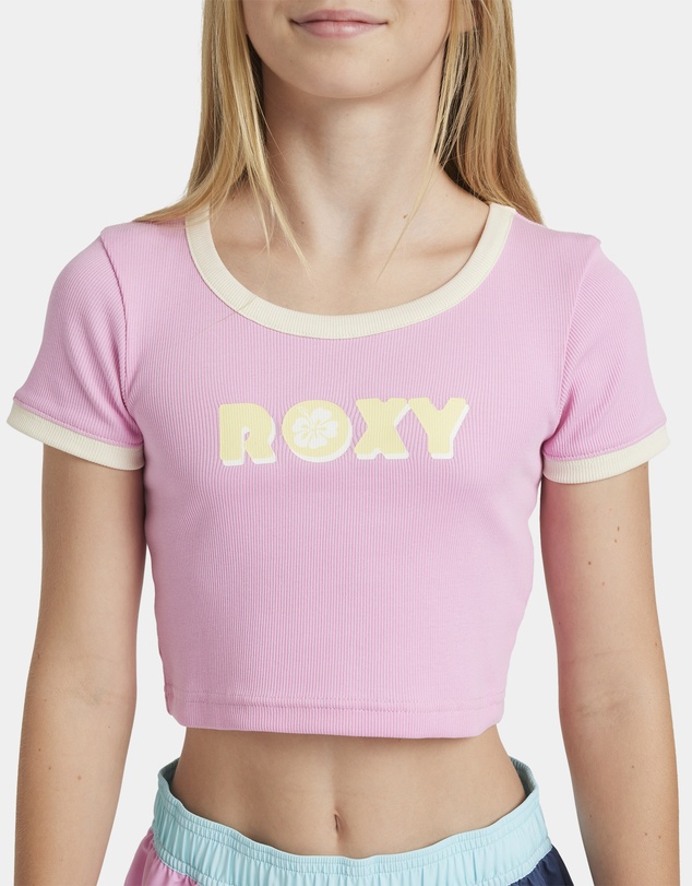 Roxy - Girls 8 to 16 Hey Yeah Yeah T-Shirt
