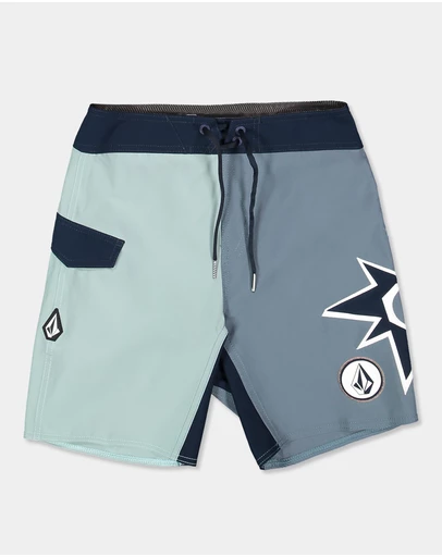 Volcom - Boys 8 to 16 St4R G4Zer Mod Boardshorts