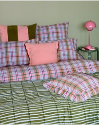 Mosey Me - Confetti Plaid Standard Pillowcase Set