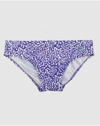 Salty Johnson - Violet Coral Briefs