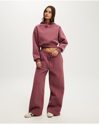 Cotton On Body Active - Plush Cropped Bubble Hoodie