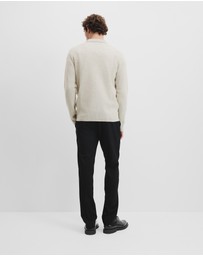 Country Road - Boiled Wool Trophy Rib Polo