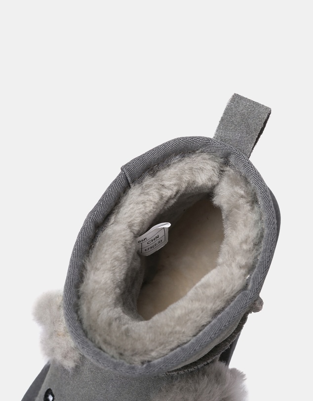 EVERAU - EverAU Ugg Koala Kids Plus Cow Suede Upper UGG Boots