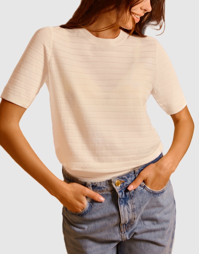 Simone Perele - Pollen Short Sleeve Night Top