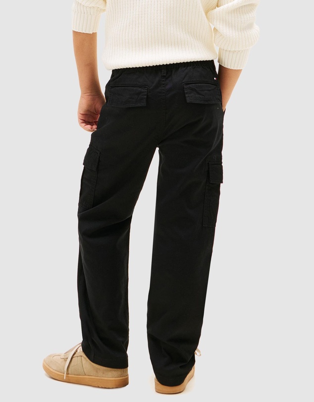 Tommy Hilfiger - Essential Twill Relaxed Cargo Trousers - Teens