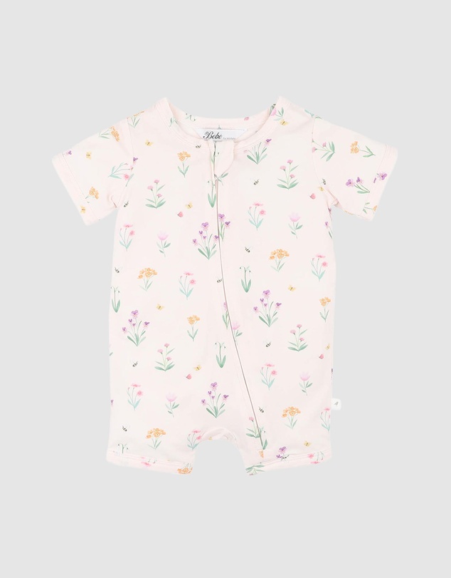 Bebe by Minihaha - Eliza Ecocosy SS Zipsuit - Babies