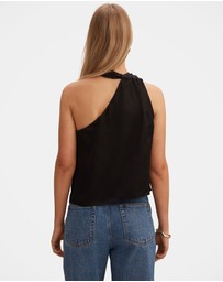 Forever New - Christina Satin Ruched Camisole Top