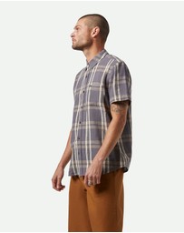 Brixton - Charter Linen Blend Short Sleeve Shirt