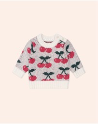 Huxbaby - Cherry Knit Pullover - Babies