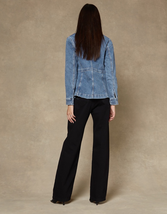 DRICOPER DENIM - Ella Baggy Black Jeans