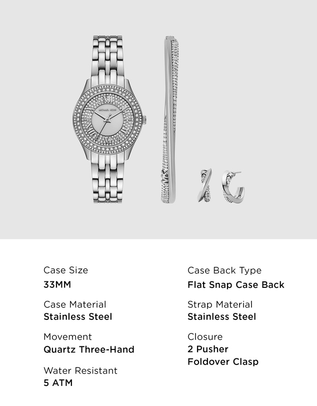 Michael Kors - Harlowe Silver Analogue Watch