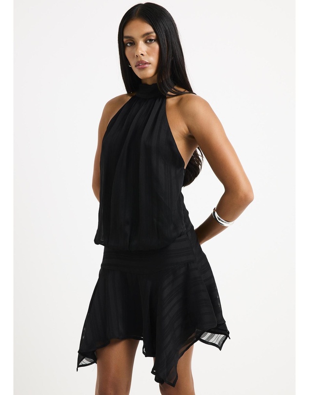 Alice In The Eve - Naomi High Neck Mini Dress
