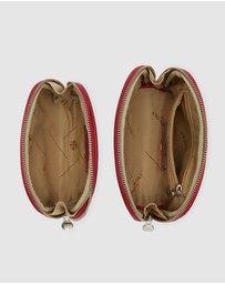 Republic of Florence - Duo Red Leather Pouch Set