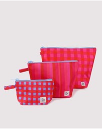 The Somewhere Co - Cherry Pie Handy Pouch Trio