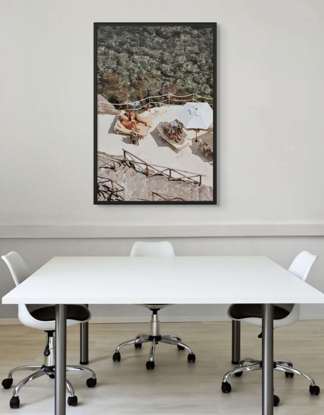 Amichi Co - Lounge Lizards Fine Art Print