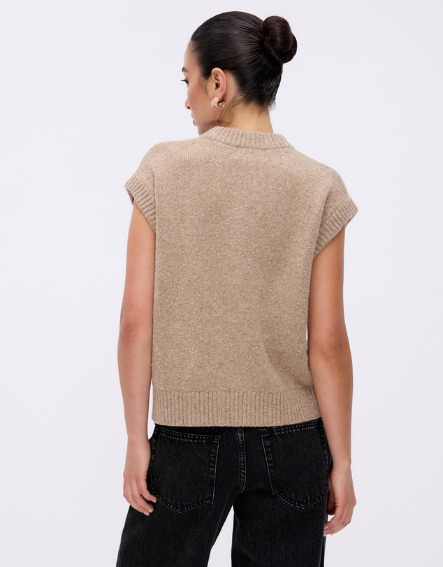 Minima Esenciales - Shea Wool Silk Blend Vest